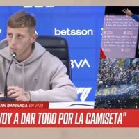 Barinaga Radiante en su Debut como Refuerzo de Boca