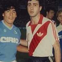 Maradona y el debut inolvidable con Napoli contra River: 40 años de historia