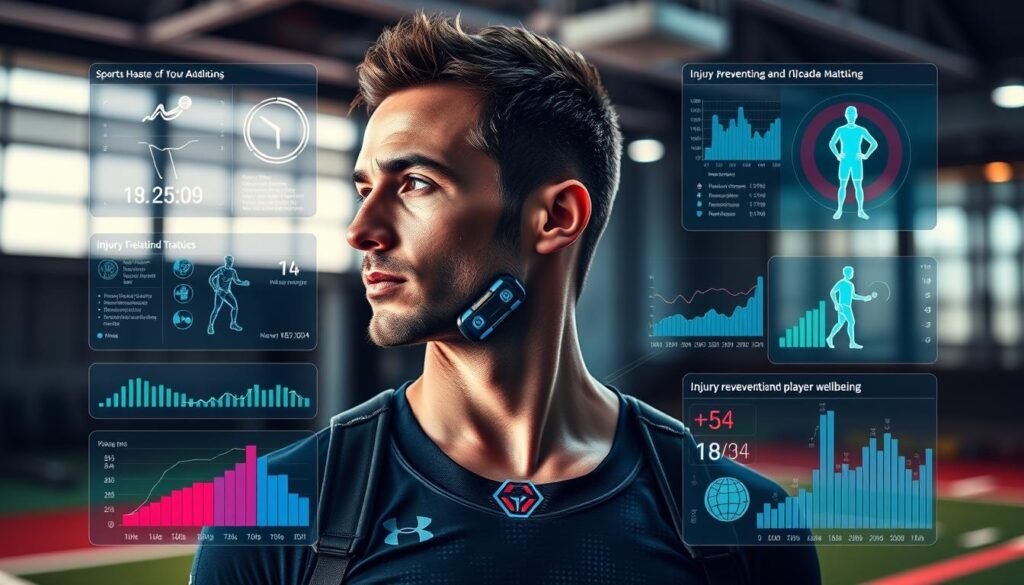 Prevención de lesiones y bienestar del jugador con rastreadores de rendimiento