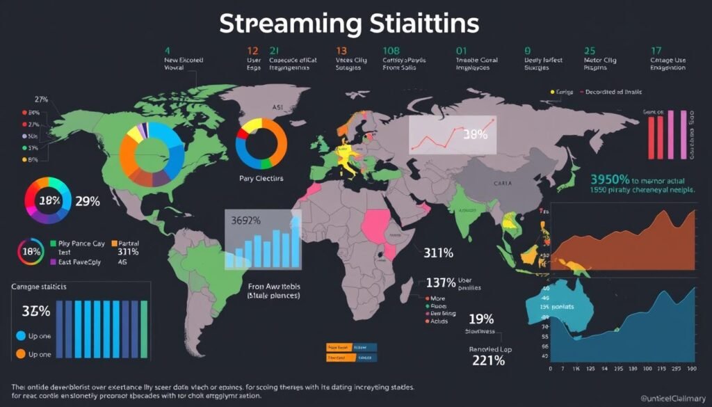 estadísticas de streaming