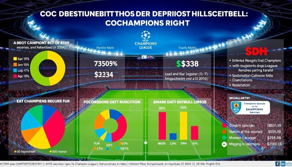 distribución de ingresos en Champions League