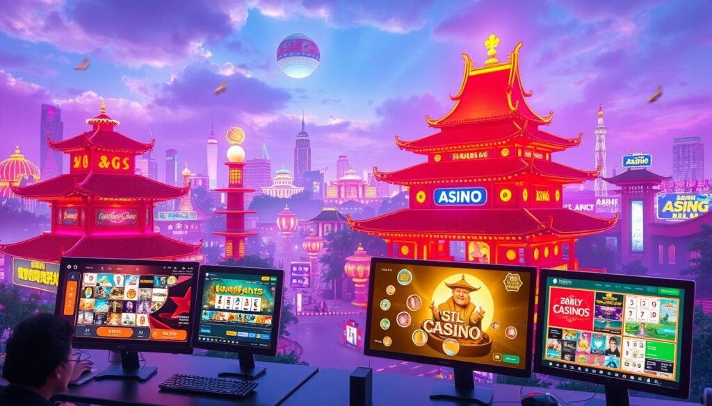 Casinos en línea en Asia