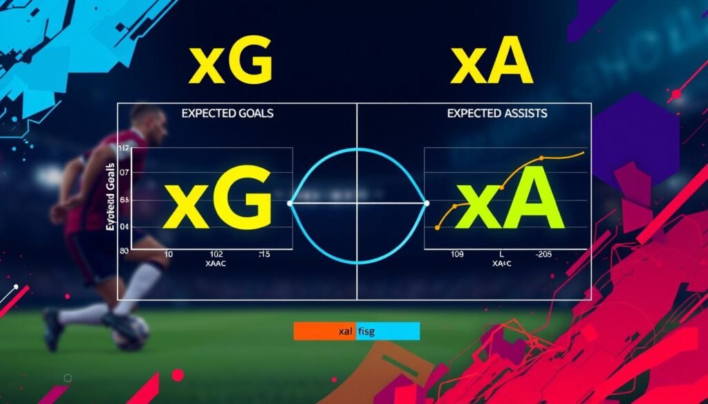 xG y xA en análisis rendimiento de jugadores