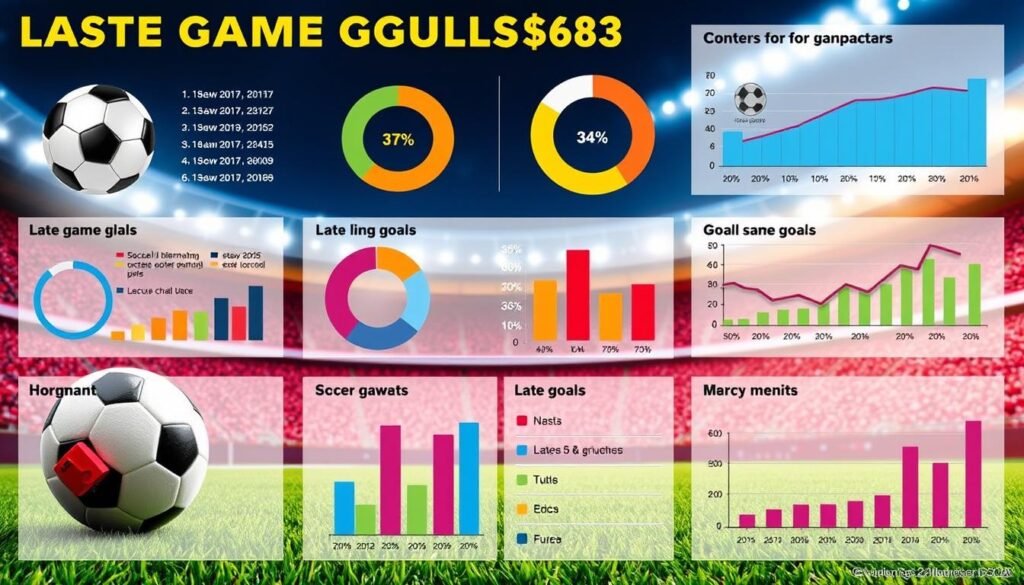 estadísticas de goles en los minutos finales