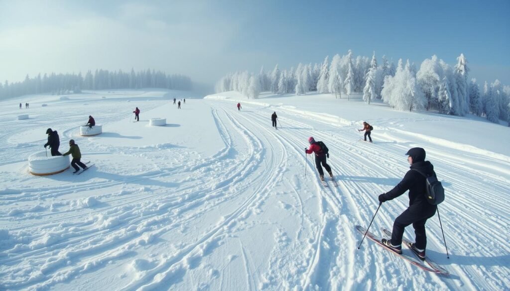 desafíos de la nieve y el hielo en el deporte