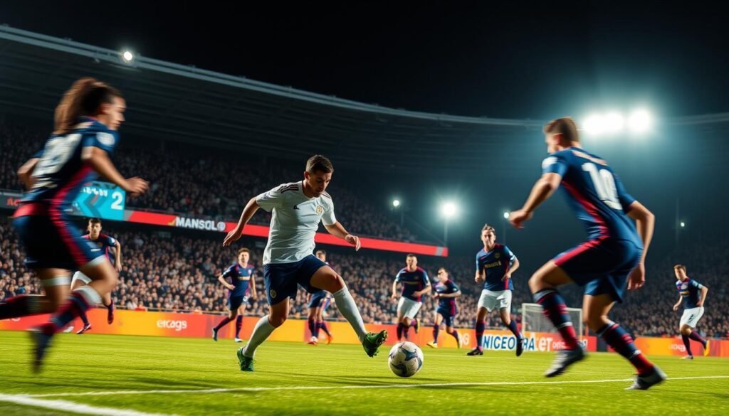 conducciones progresivas en fútbol