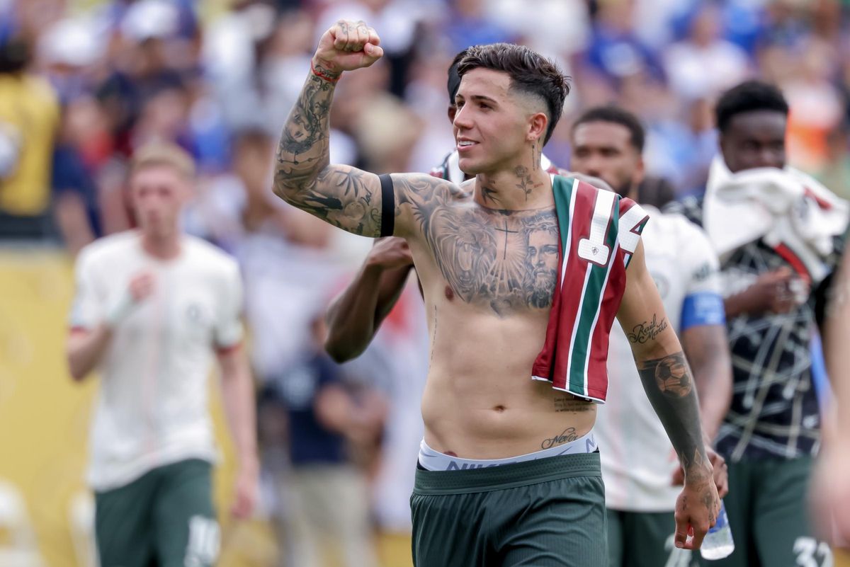 Enzo Fernández, después de vencer en el Mundial de Clubes