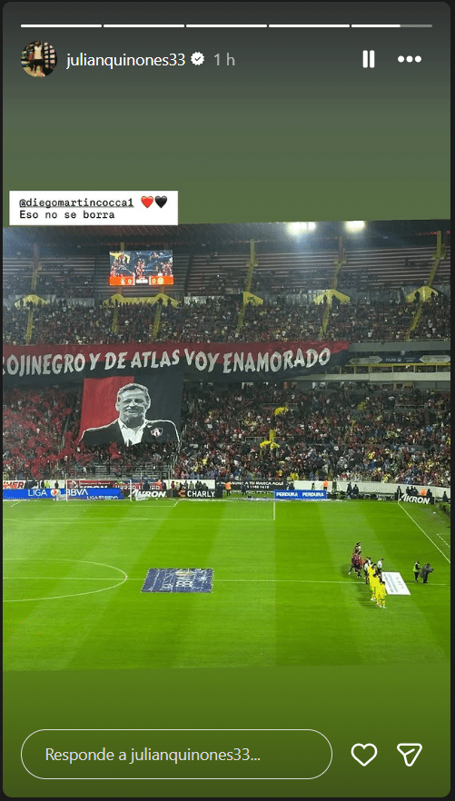 Captura de pantalla apoyo a Cocca